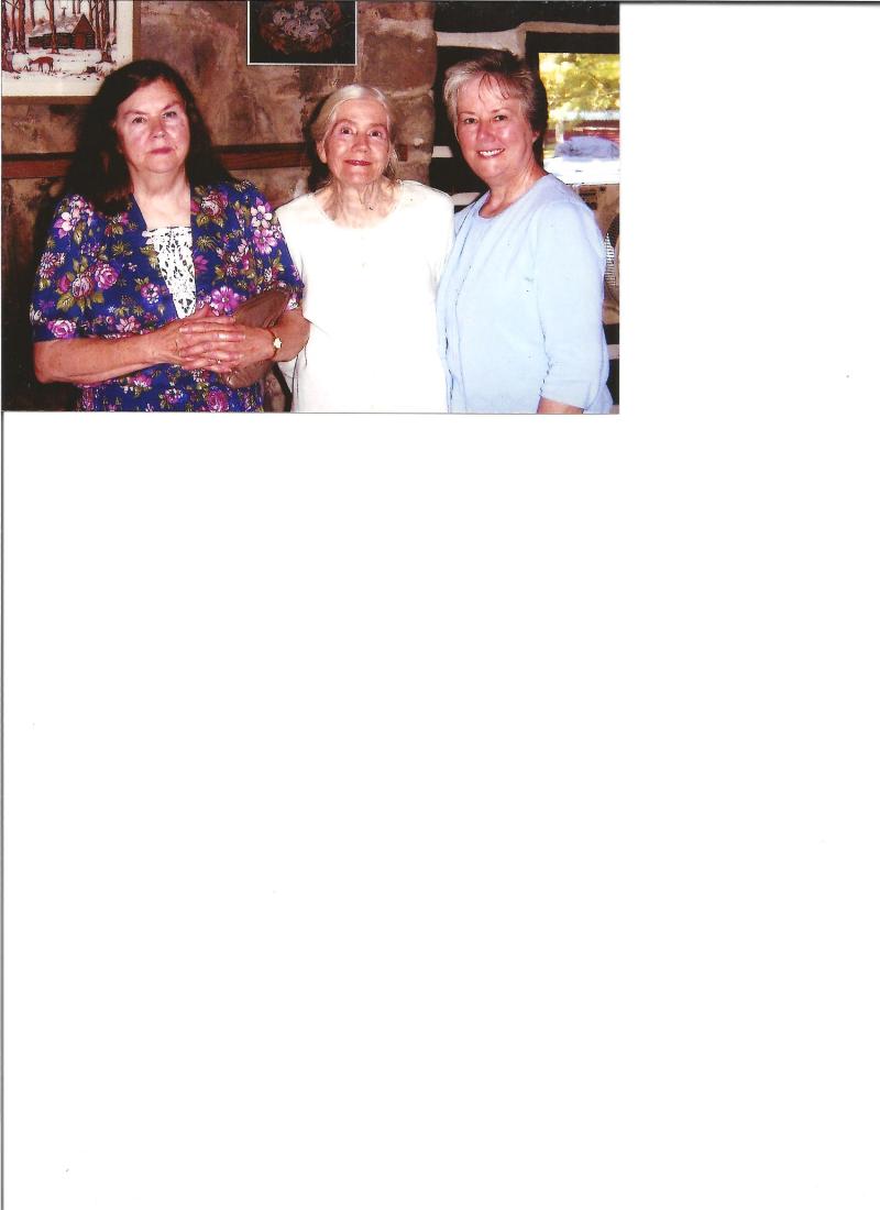 Violet (Pruett) Hagerman, Uba Pruett, Lucy (Pruett) Stacy