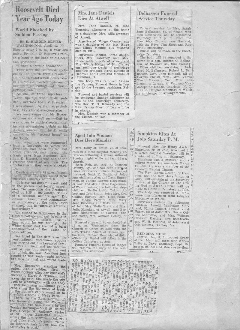 Random Newspaper Clippings 2