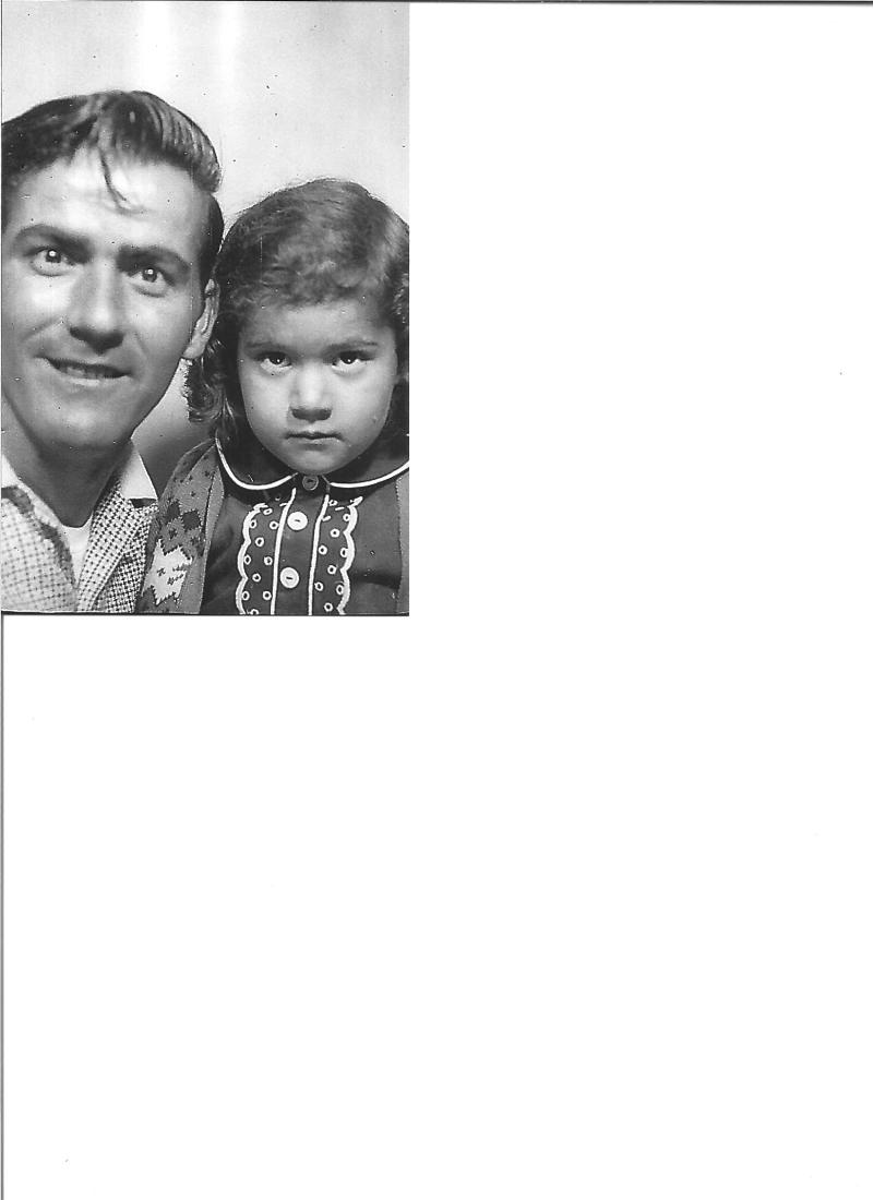 Paul Toler with his daughter Erma