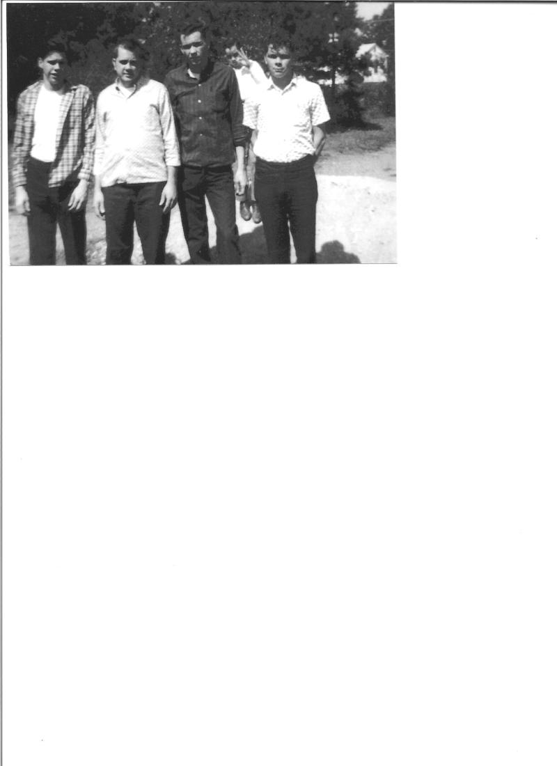 L to R: William Delano Pruett, Roy Earl Pruett/Pruitt, Troy Lee Rose, Franklin David George