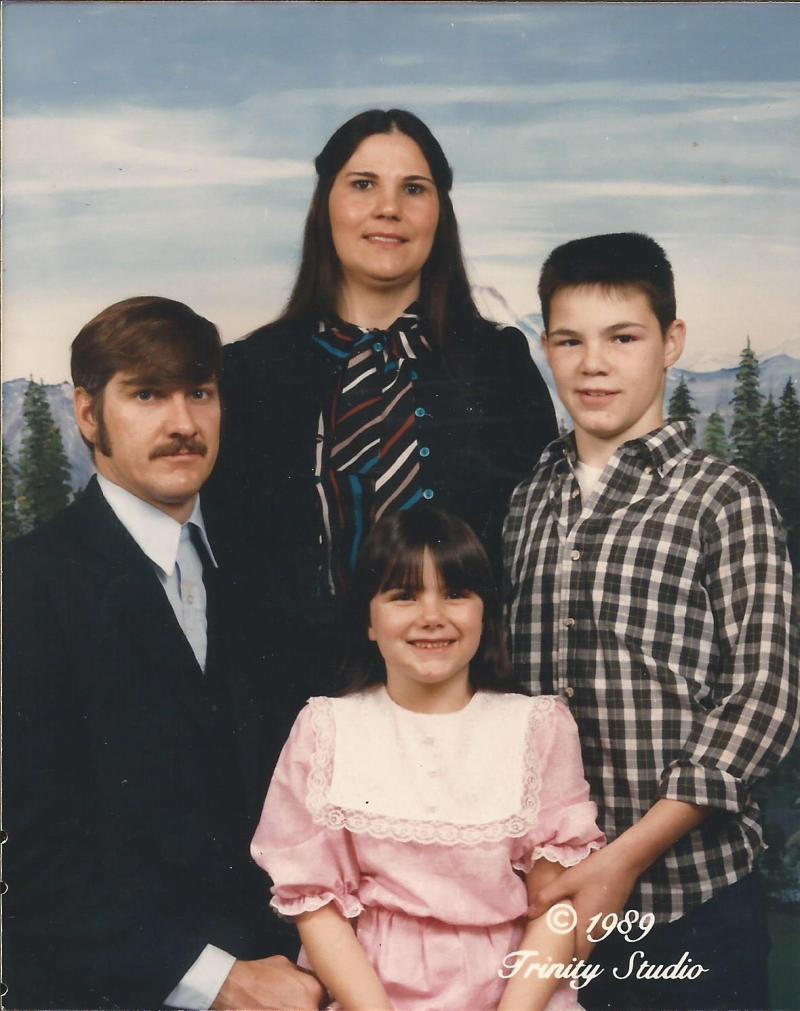 David Allen and Fay Rose with children Misty and Ethan