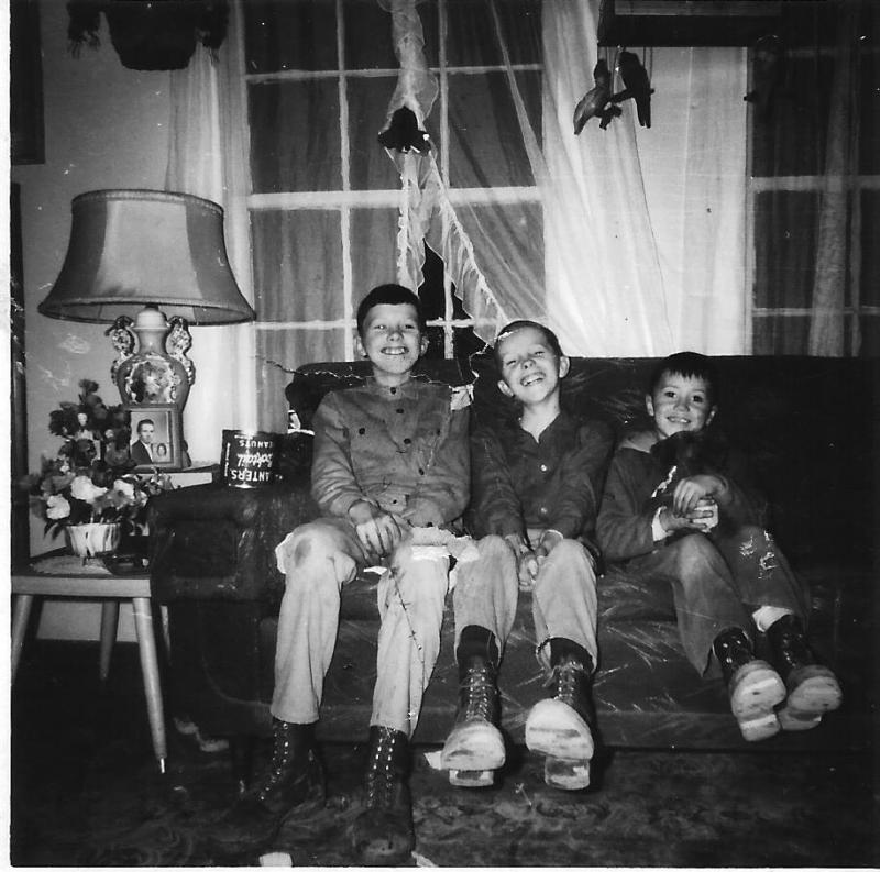 L to R: Thearn Warren Pruett, Earnest Lee Pruett, Harold Albert Pruett
