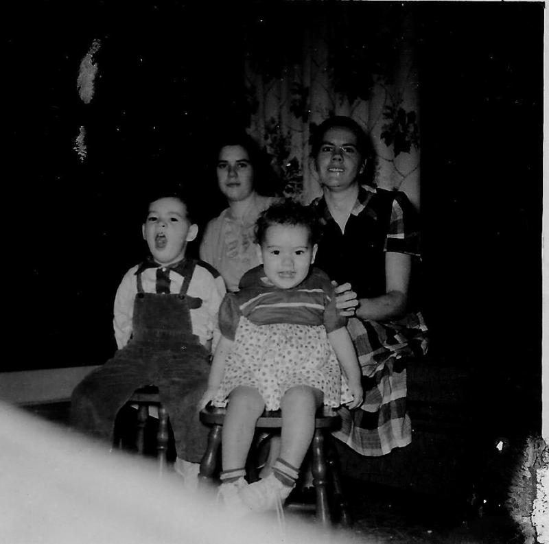 Ida {Pruett} Toler, Uba Faye Pruett, Keth Toler, Erma Toler