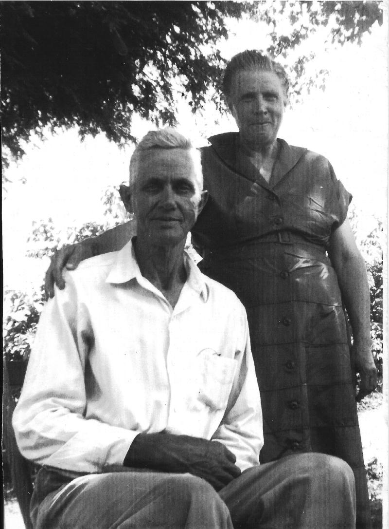 George and Evelyn {Addair} Deskins