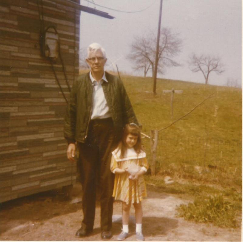 Latesa Gay {Pruitt} with her great uncle George Deskins