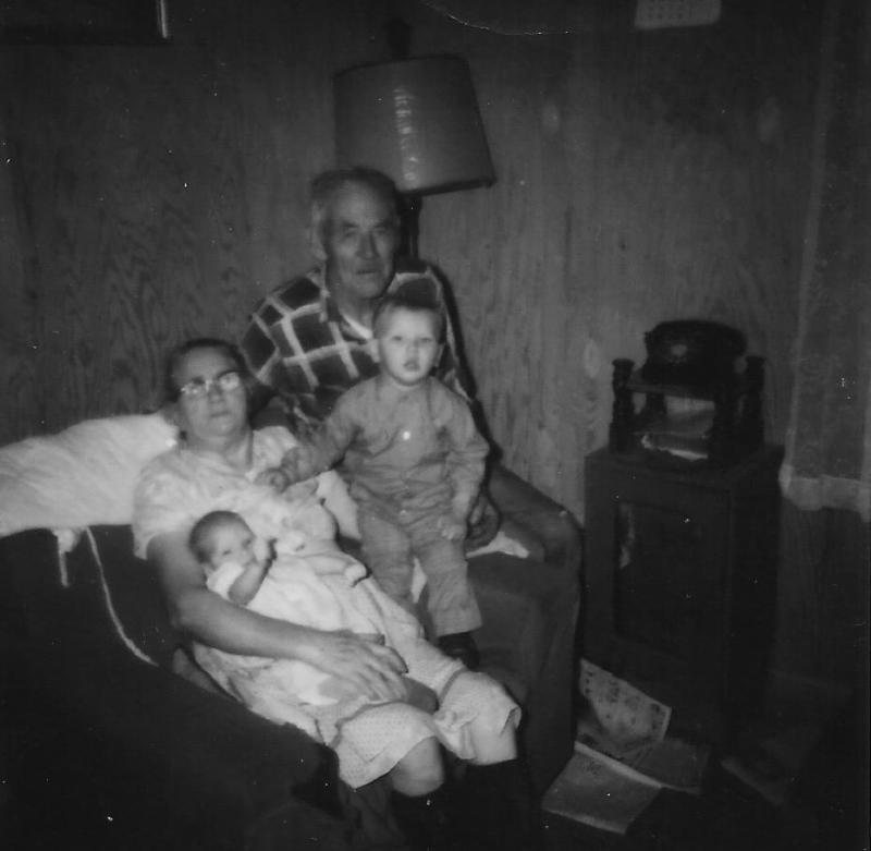 Roy Sadie with Billy and Shannon Scott