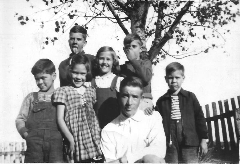 Franklin and Carolyn George, Roy Earl, James Travis, Lucy Ann,