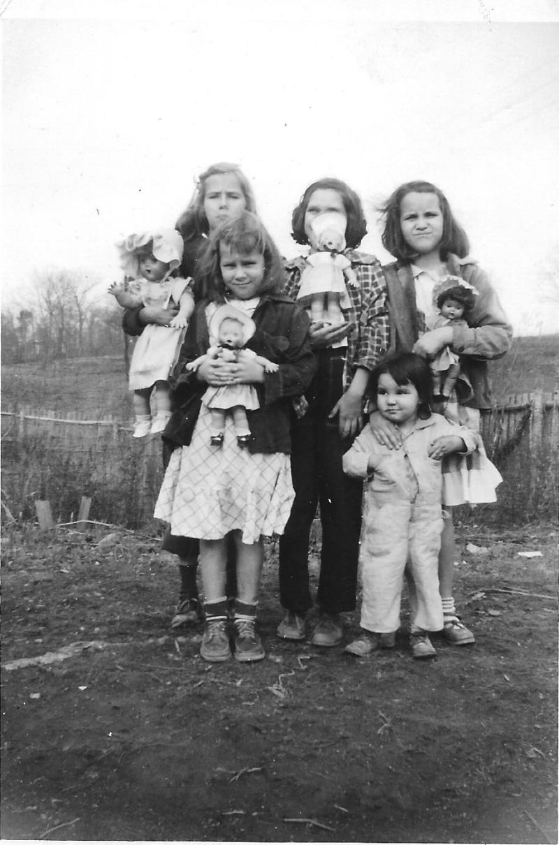 Lucy Ann Pruett, Mary Carolyn George, Faye Rose, Arlene Rose, G