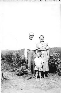 Roy Irvan, Sadie Caroline and William Delano Pruett