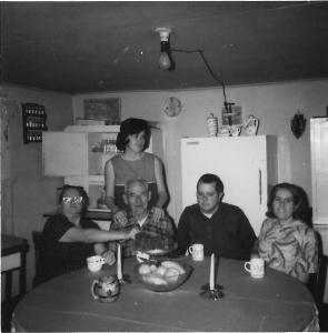 Sadie Caroline and Roy Irvan Pruett, Mary Carolyn George Stowe,